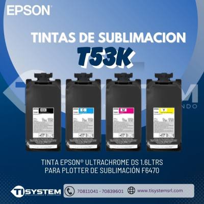  Tinta de sublimación Epson ® Ultra Chrome T53K